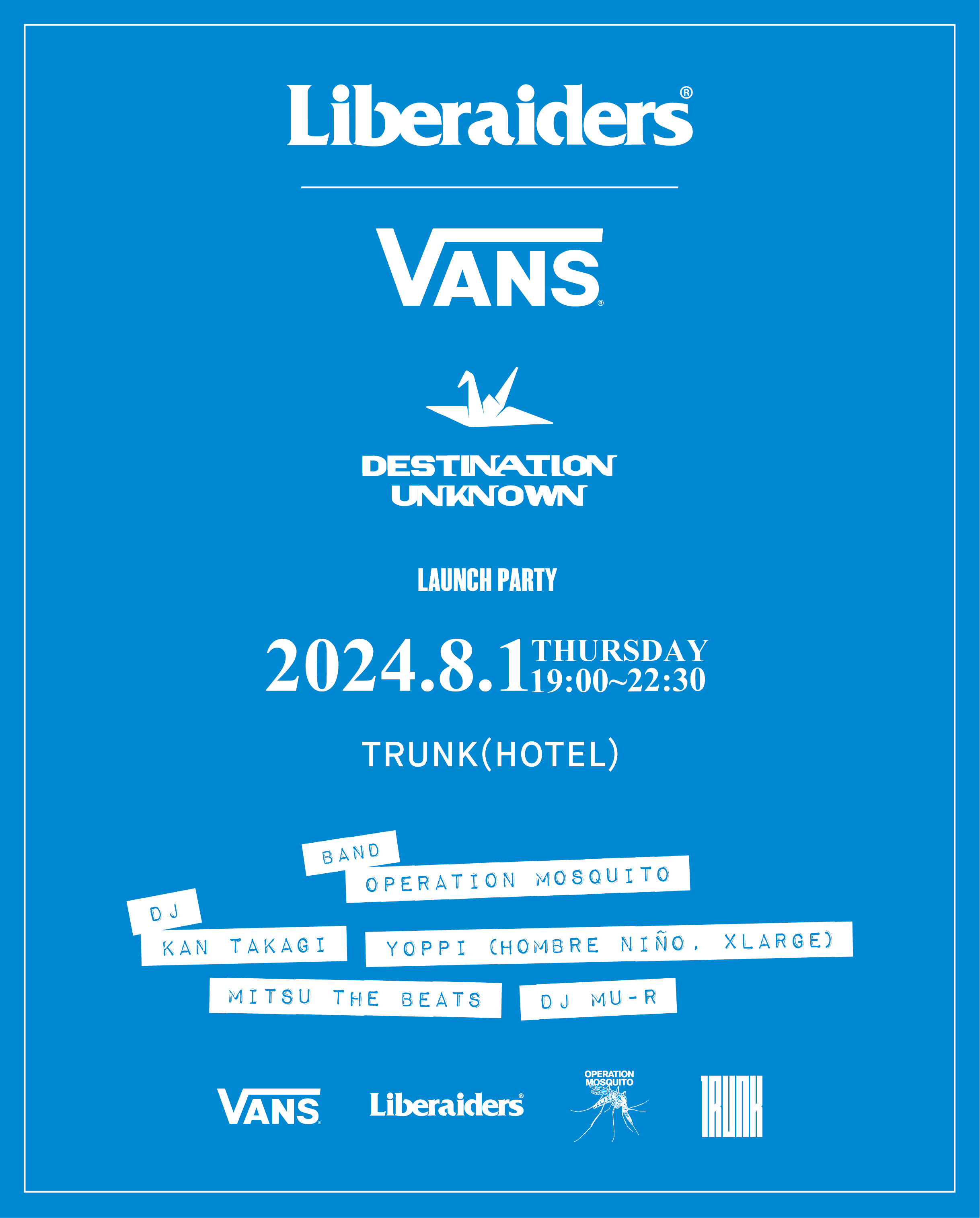 Vans x Liberaiders® 「Destination Unknown」